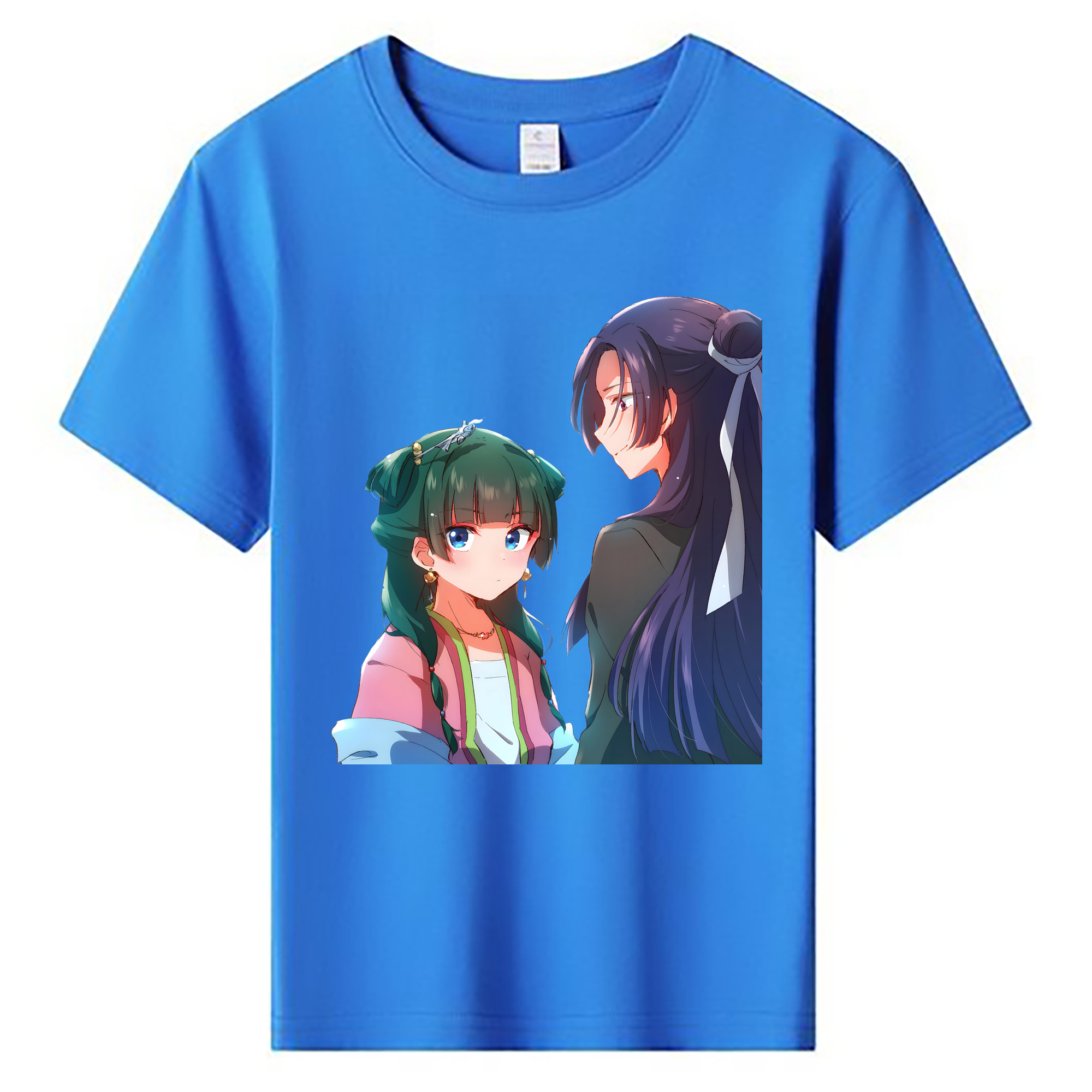 （画像用） 薬屋のひとりごと The Apothecary Diaries 綿100％キッズTシャツ（フロントプリント）